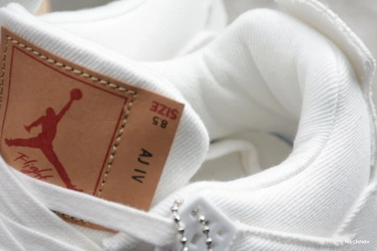 Retro 100 AO2571 Air 4 100 AO2571 (Levi's Levi's Jordan White Tag) 0522